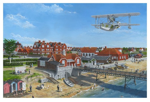Supermarine walrus flight - flight, over