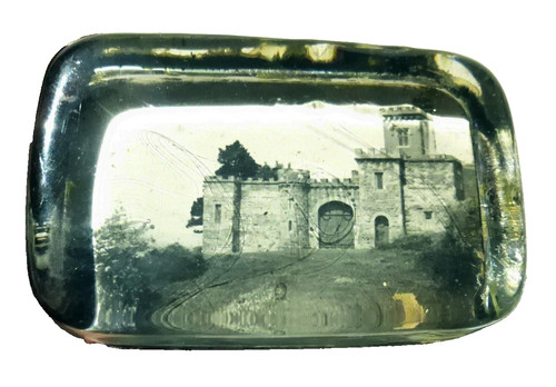 Victorian glass paperweight - victorian,