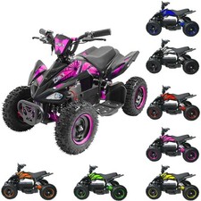 ZORAX Children 6" 1000W 36V Kids Quad Bike MINI ATV Electric Battery Ride On Car