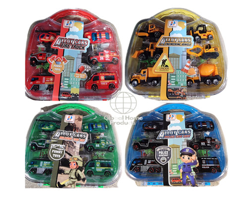 Alloy car set mini - pocket, size