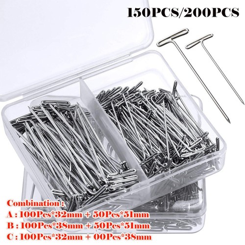 Silver metal pins 38 - silver,
