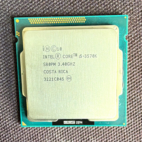 Intel core 3570k 40ghz - i5-3570k, 3.40ghz