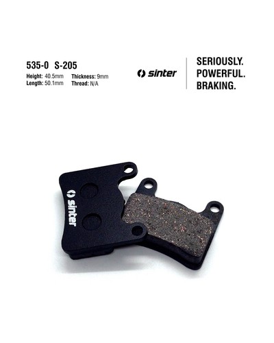 Sinter kart brake pads - , s-205