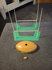 VINTAGE SUBBUTEO RUGBY ACCESSORIES POSTS X2 SCRUMMER AND BALL 1970s