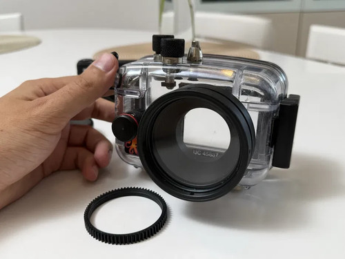 Waterproof case canon s100 - case,