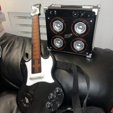 TIGER ELECTRONICS POWER TOUR ELECTRONIC PRACTICE GIBSON GUITAR and small amp