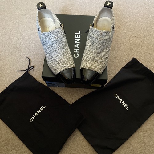 Chanel tweed shoes - chanel,
