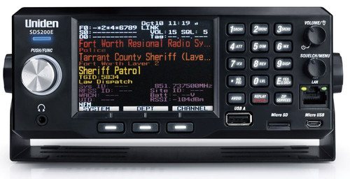 Uniden sds 200e - uniden, sds-200e