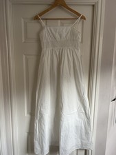 Zara White Sun Dress Maxi Size