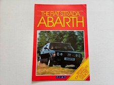 FIAT STRADA ABARTH SALES