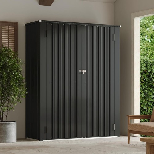 Metal outdoor storage shed - outdoor,