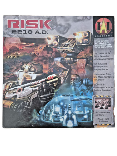 Risk 2210 board game by - a.d.,