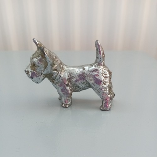 Cairn terrier metal figurine - cairn,