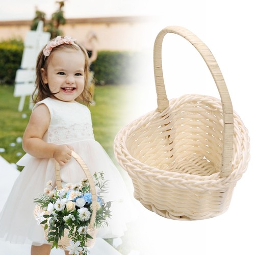 Wedding flower basket - basket, girl