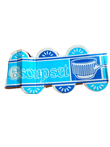 Soup bowl set vintage - 6,