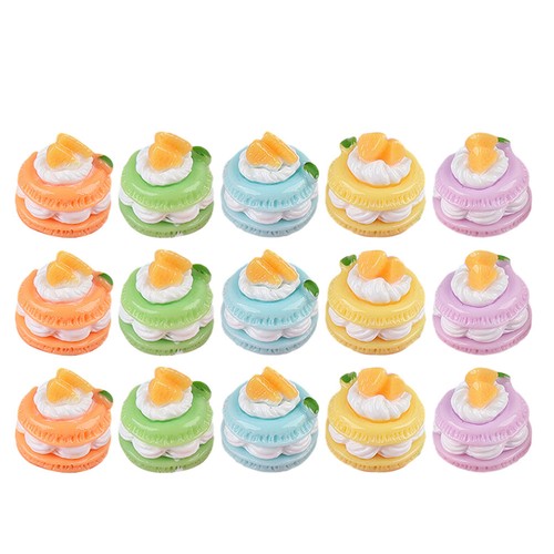 Pcs cake decor lifelike - 18,