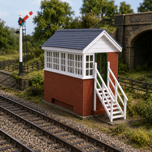 Model railway signal - railway, box