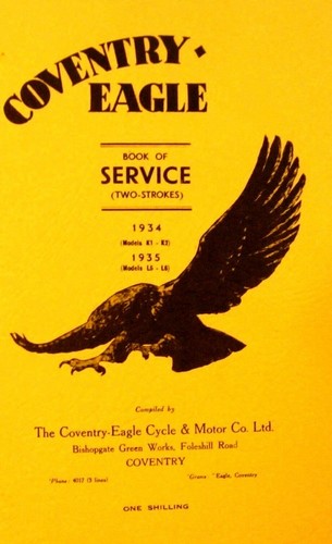 1934 1935 coventry eagle - ,