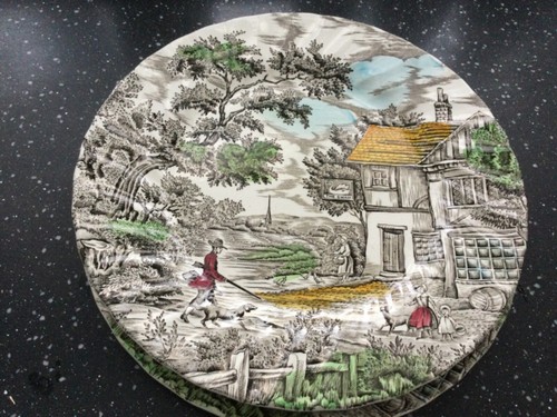 The hunter plates - and, bowls