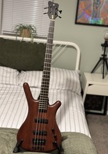 Warwick 1999 Corvette Bass, Hiscox Hard Case + Chrome Hardware + x2 strap locks