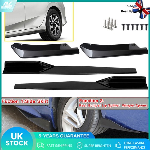 750mm universal black car - black, side