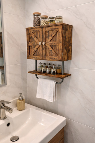 Bathroom wall cabinet - wall, storage