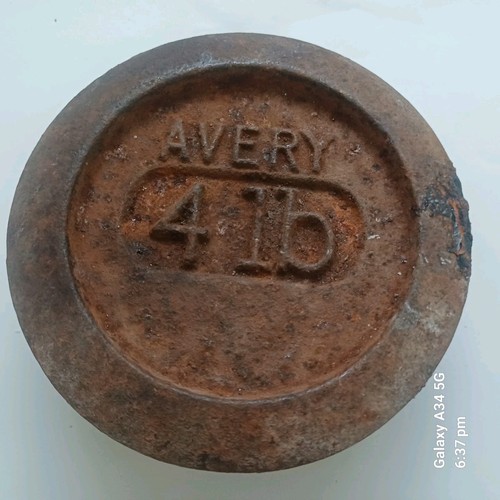 Vintage antique avery 4lb - vintage,