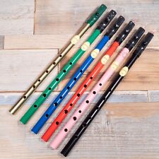 Feadog Original Irish D Key 6 Hole Tin Whistle Penny Folk Metal Flute Stáin