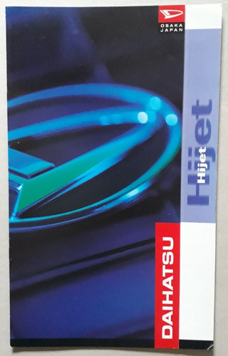 Daihatsu hijet brochure 1996 - daihatsu,