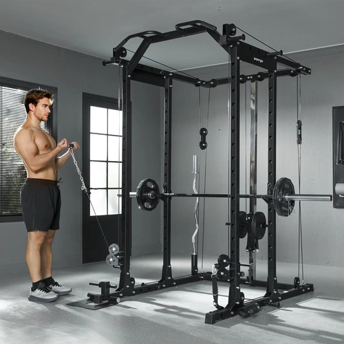 Cable crossover lat pull - cable,