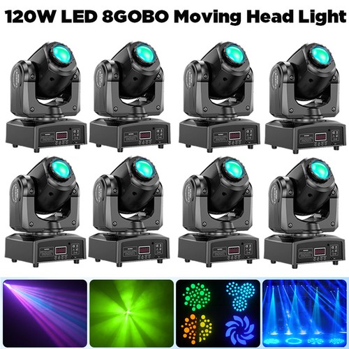 8pcs 120w led moving - 8pcs, head