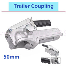50mm 2600KG Heavy Duty Trailer Hitch Cast Coupling Tow Ball Coupler RV Camper UK