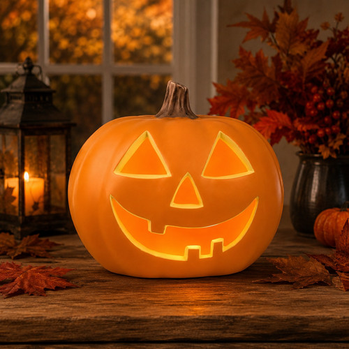 Hallow scream 35cm led pumpkin - scream,