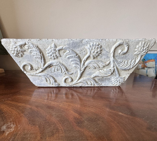 Small distressed terracotta - small,