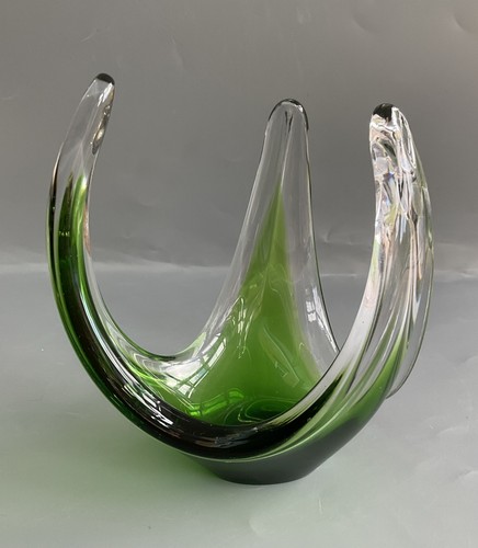 Swedish art glass centrepiece - swedish,