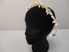 Vintage 1920s Wax Floral Bridal head Piece