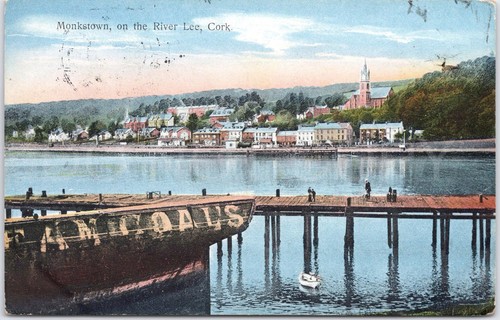 Monkstown vintage postcard - monkstown,