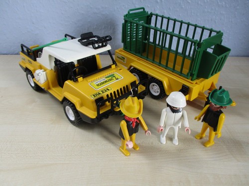 Playmobil safari vehicles