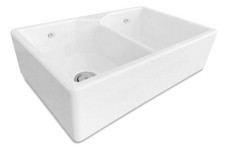 Luxury Handmade Ceramic Traditional Belfast Style Kitchen Double Sink  Pendleton