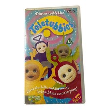 BBC Teletubbies Dance with the Teletubbies VHS Video 1997 Vintage Ragdoll