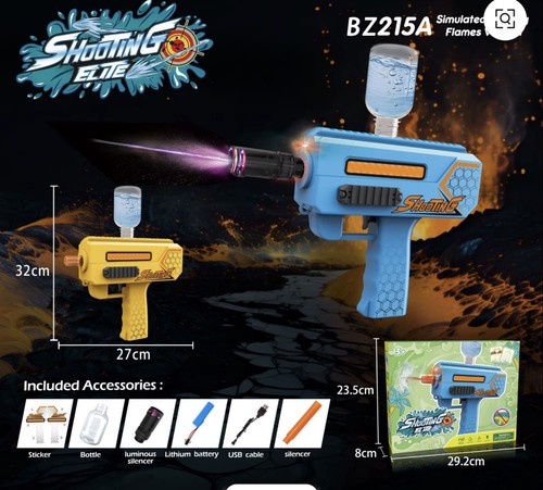 Electric mini uzi - uzi, water