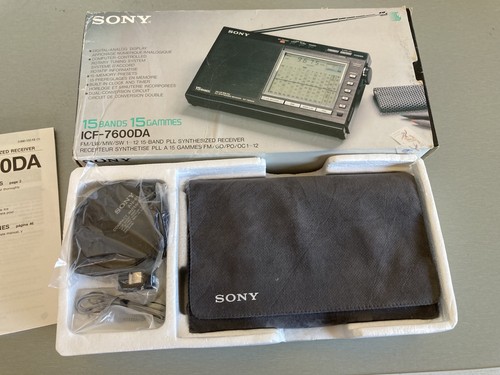 Sony icf 7600da sw - sony, 15