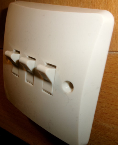 Vintage light switch - mk,
