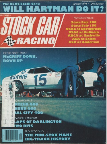 Stock car racing january 1977 - stock,