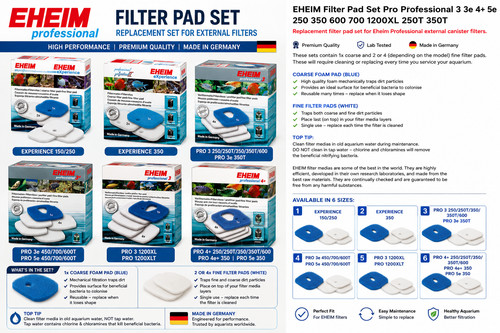 Eheim filter pad set for - filter,