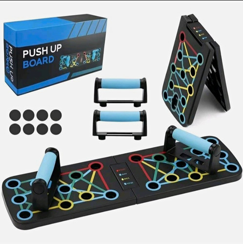 Foldable push board stand - foldable,