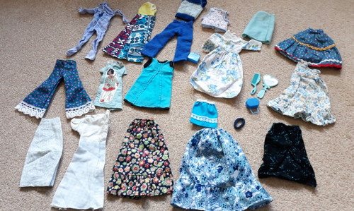 Lot vintage dolls - lot,