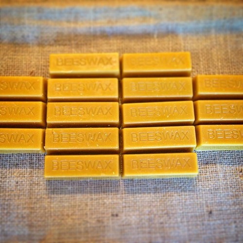 Natural beeswax bars - bars, (1lb)