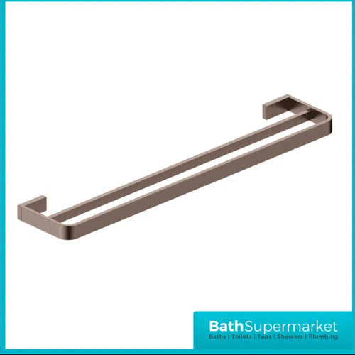 Brushed bronze modern wall - bronze,