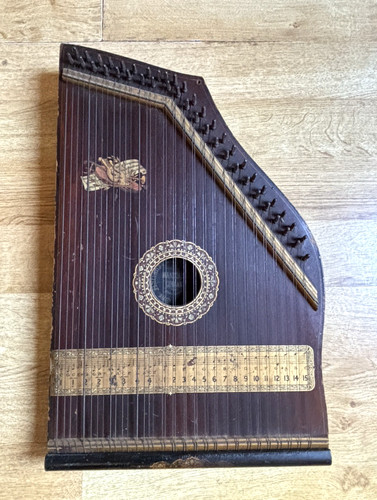 Antique zither autoharp - antique,